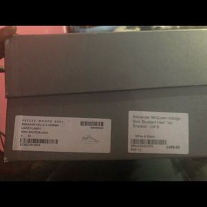 Alexander McQueen Wedge Sole